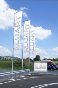 aluart-alu-Display-werbefahnen